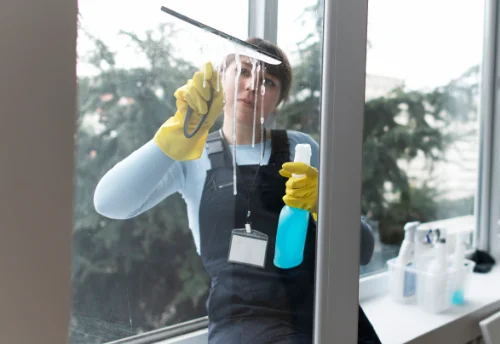 Nettoyage de vitres intérieures et extérieures à Bellevigny